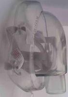 输氧面罩DH-A大号面罩 保健吸氧面罩 氧吧面罩 医用高压氧舱面罩
