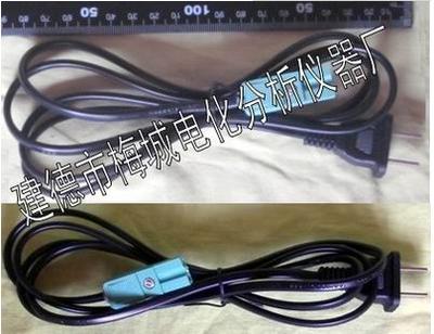 氮气分析仪电源连接线 氧分仪测氧仪电线 控氧仪专用小二芯电源线